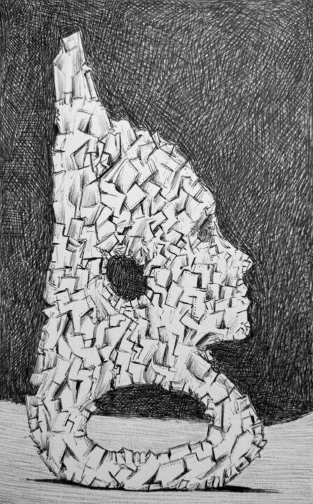 Disegno,  8,3x5,5 in 