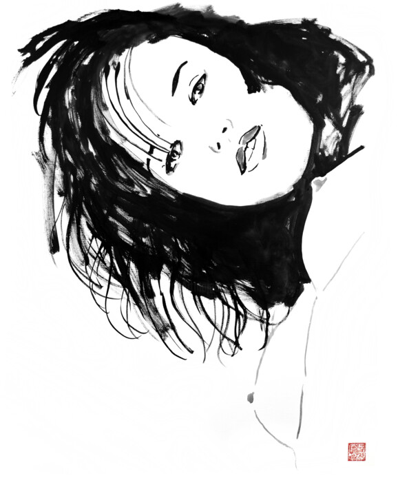 绘画,  31.9x25.6 in 