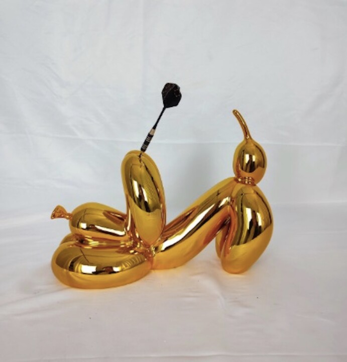 Spiteful Gold Скульптура, 14,6x6,3 in
