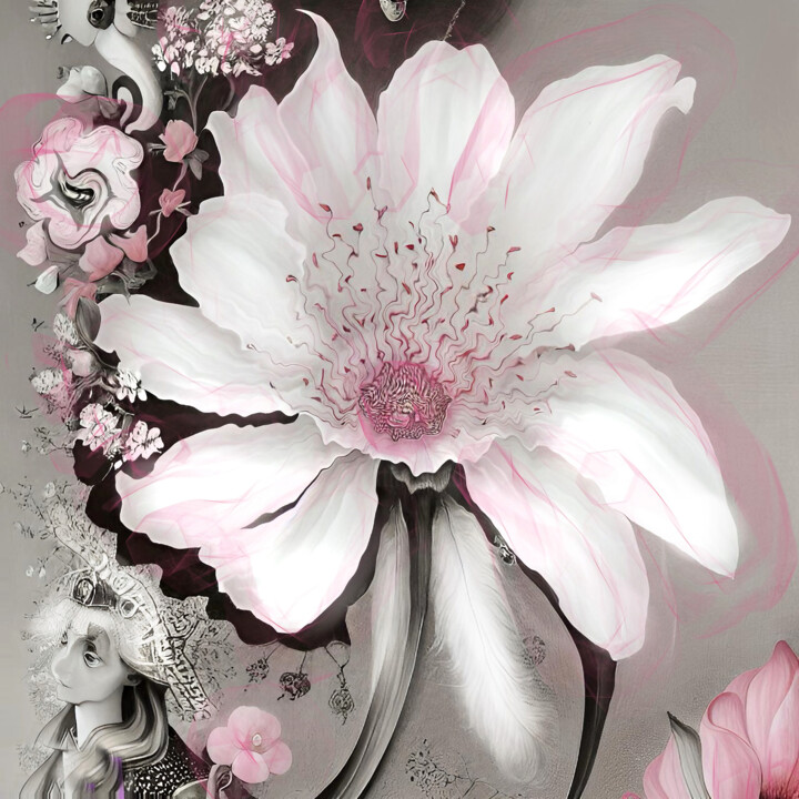 Petal Poetry 数字艺术