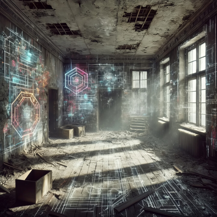 Ghost Signals on the Walls Digital Arts