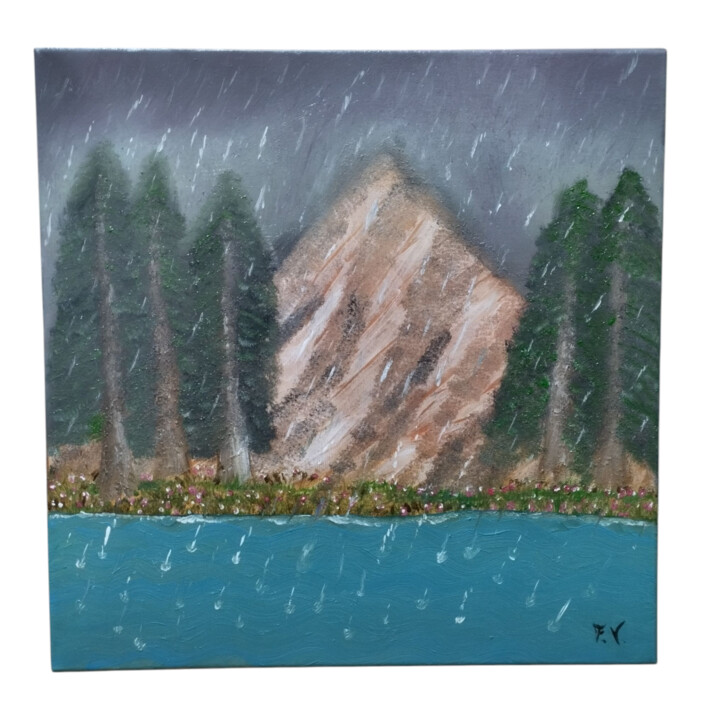 绘画,  15.8x15.8 in 
