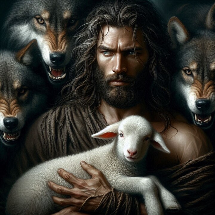 Le loup 数字艺术