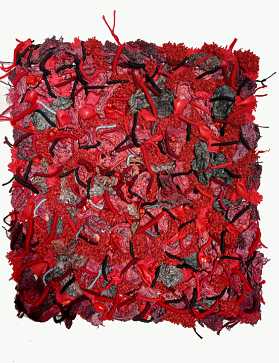 Textile 2 纺织艺术, 19.7x17.3 in