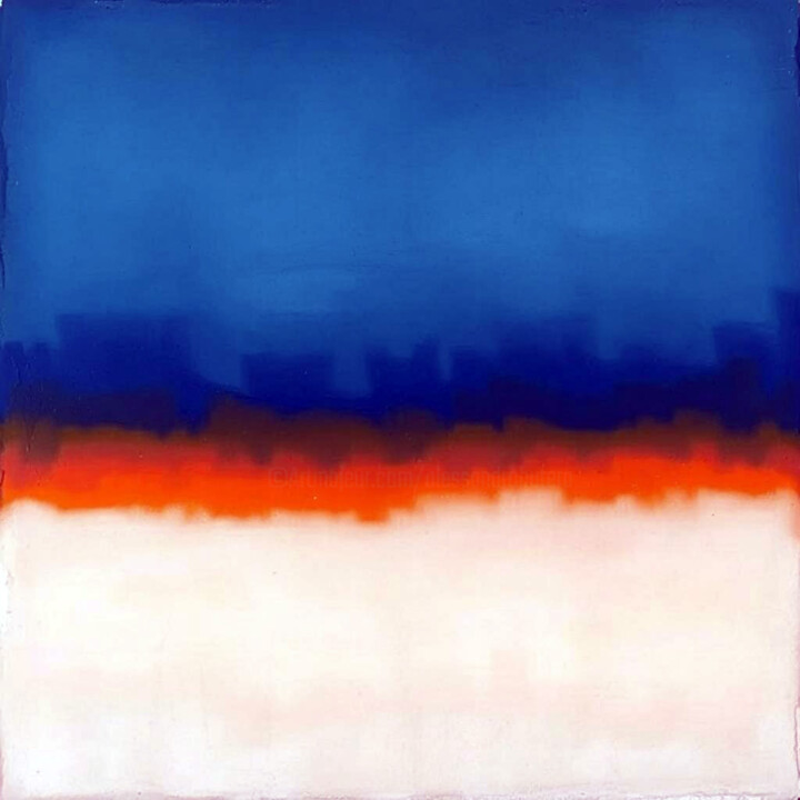 Abstract Print "Shadows of Serenity" 数字艺术