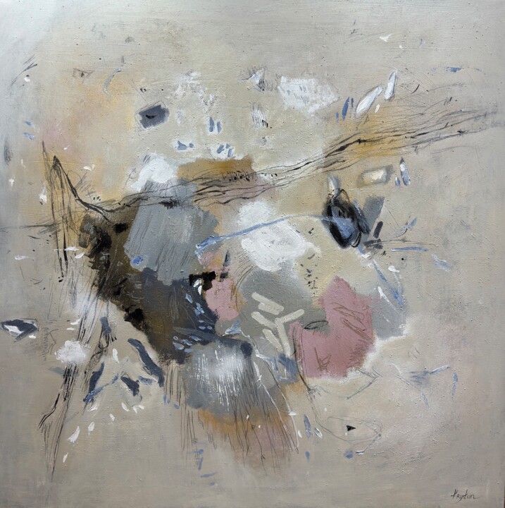 Whispers of Silence 绘画, 45.5x45.5 in