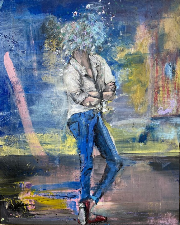 Rendez-Vous 绘画, 16.1x13.2 in