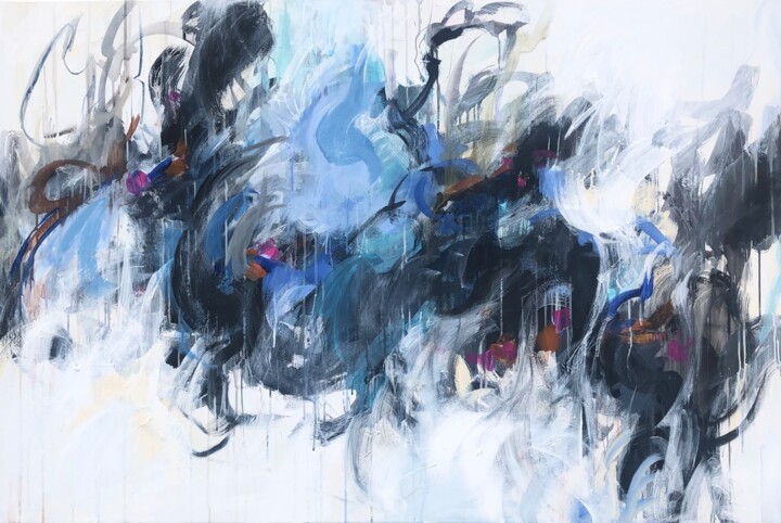 绘画,  35.4x53.9 in 