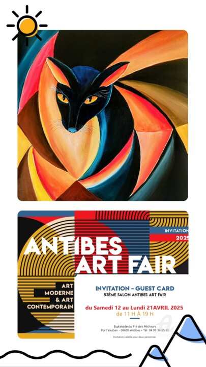 Printmaking titled "Exposition ARTFAIR…" by Patrice Le Gall, Original Artwork, Manipulated Photography