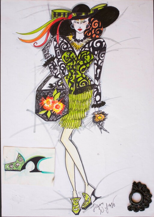 Wednesday in Long Island 图画, 23.6x16.5 in
