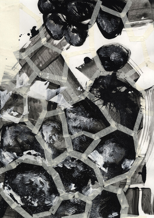 Coal 图画, 16.5x11.8 in