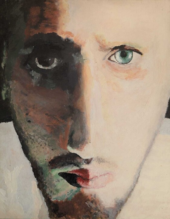 Self Interrupted 绘画, 11.8x7.9 in