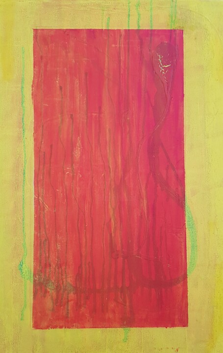 The Door 绘画, 35.4x23.6 in