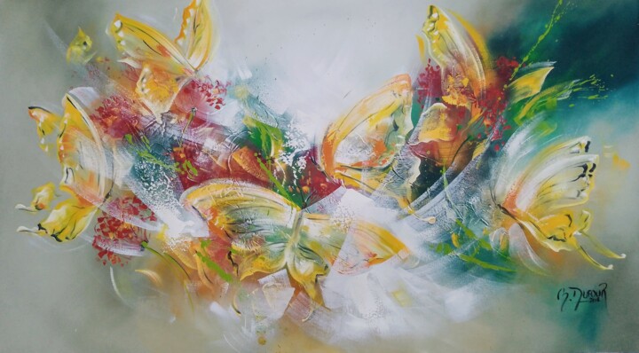 绘画,  31.5x63 in 