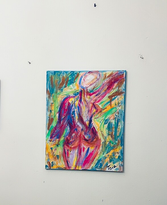 Schilderij,  19,7x15,8 in 