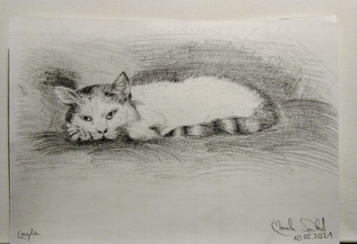 ""Layla"" Рисунок, 8,3x11,7 in