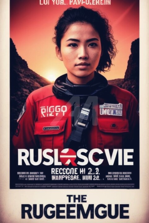 Poster ave rescue 数字艺术
