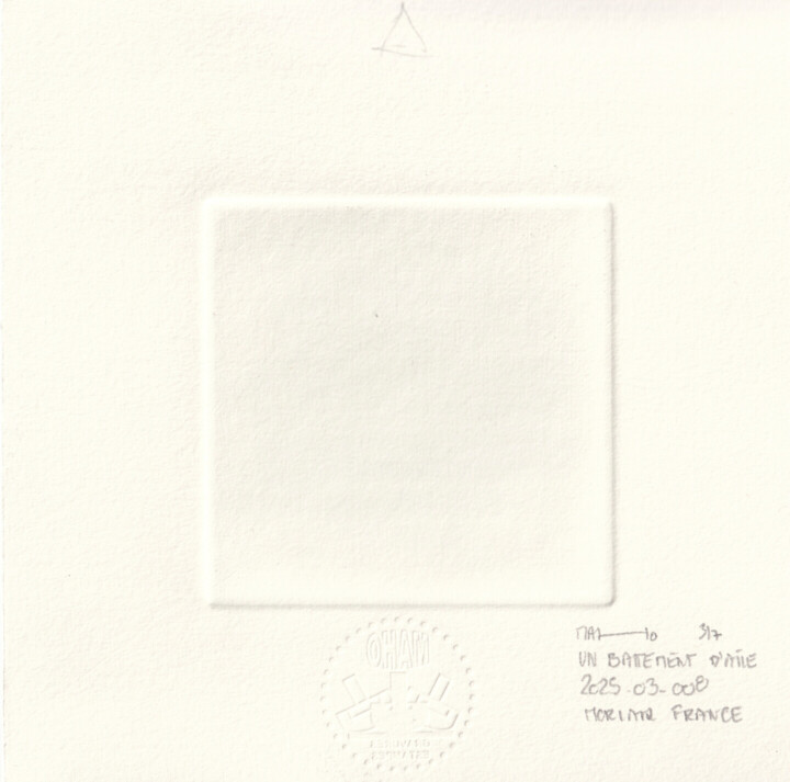 Arrière de l'œuvre