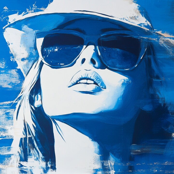 Schilderij,  19,7x19,7 in 