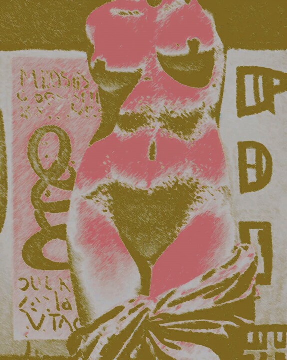Aphrodite Archetype-5 数字艺术, 29.5x23.6 in