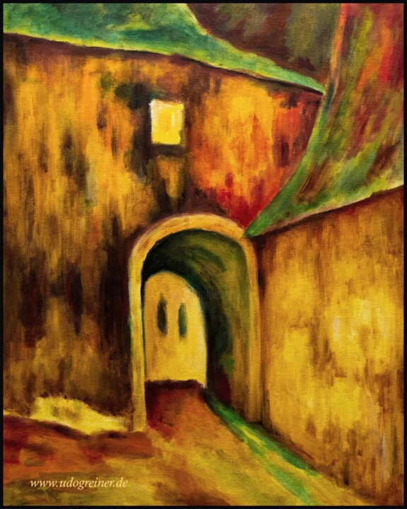 Gageac 19 绘画, 19.7x15.8 in