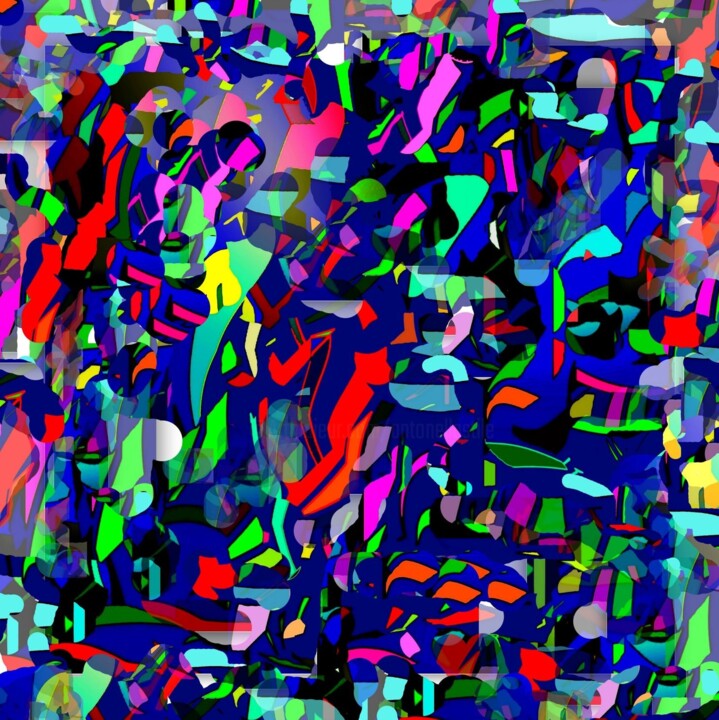 TRASPARENZE LUMINOSE Digital Arts, 39,4x39,4 in