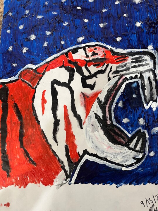 Tiger Tablo, 24x18 in