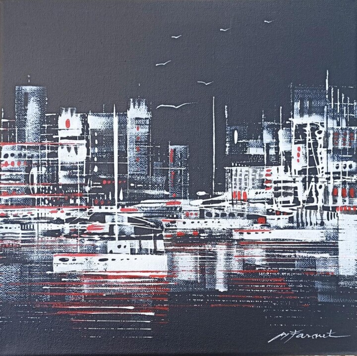 Ville du sud Картина, 11,8x11,8 in