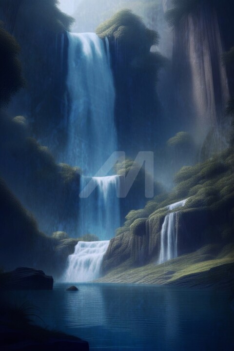 Waterfall 6 数字艺术