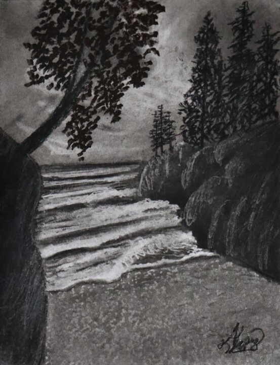 Strength 001 Tekening, 16x12 in