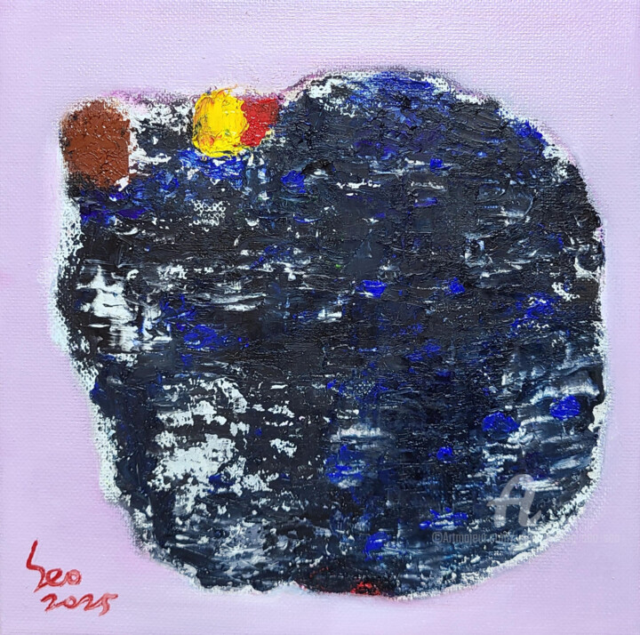 Night's Core 绘画, 7.9x7.9 in