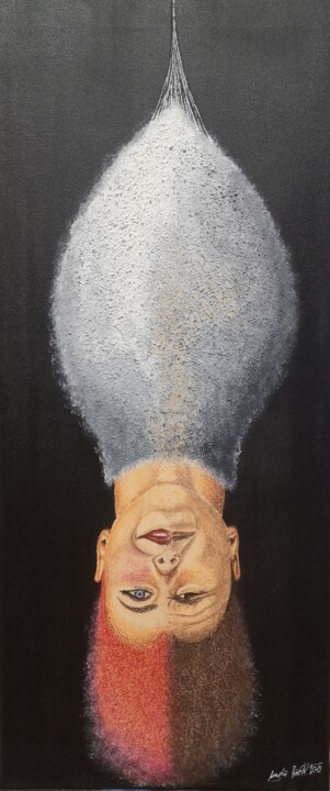 Metamorphose 绘画, 22.8x9.8 in