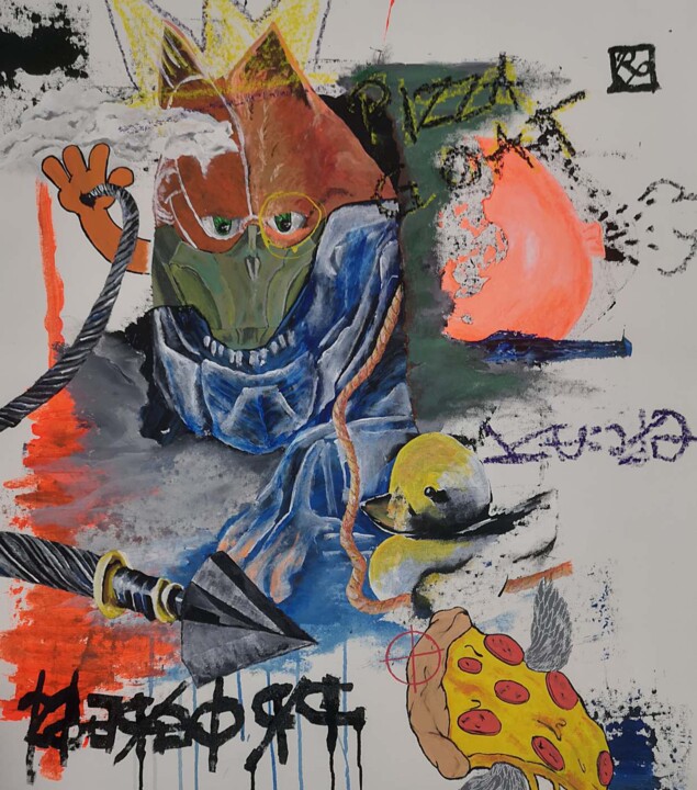 Progress 绘画, 31.5x27.6 in