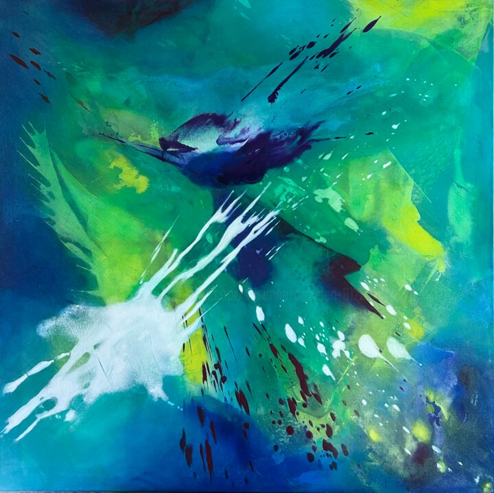 绘画,  39.4x39.4 in 