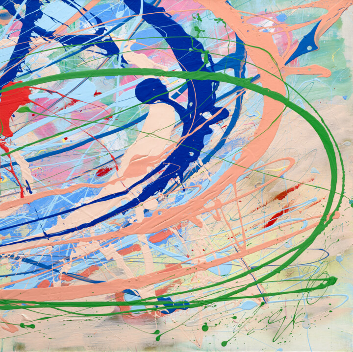 绘画,  39.4x39.4 in 