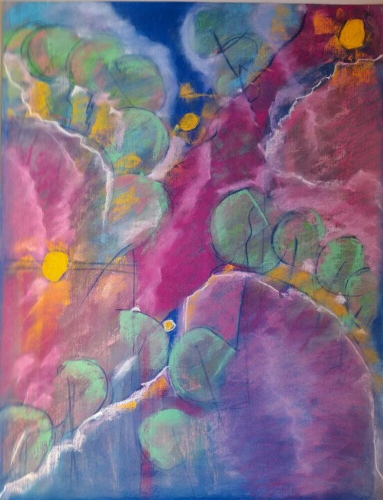 Hidden in the forest 4 图画, 25.6x19.7 in