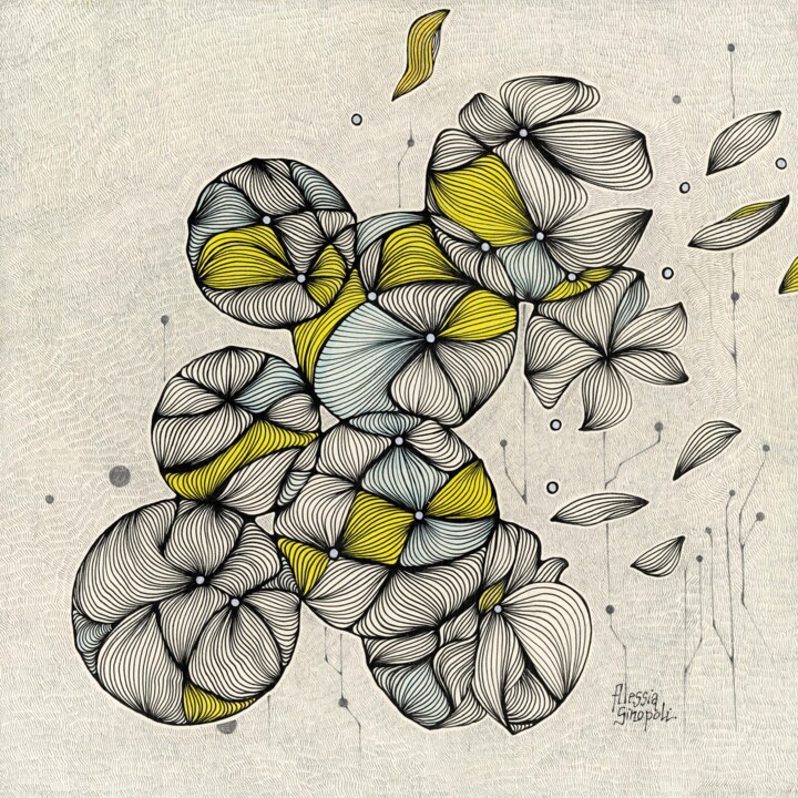 Soffio di vento 图画, 15.8x15.8 in