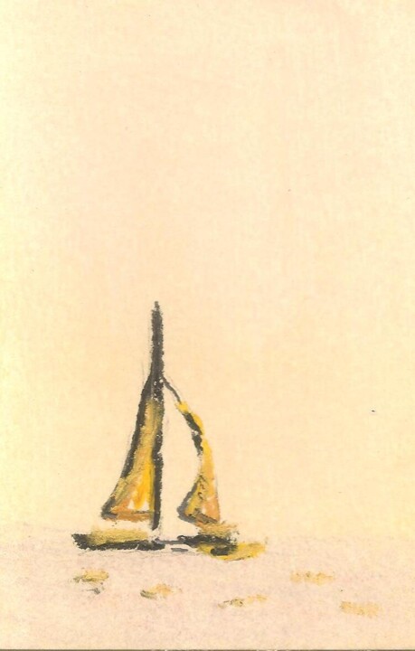 Sailboat 2.2.2 绘画, 4x6 in