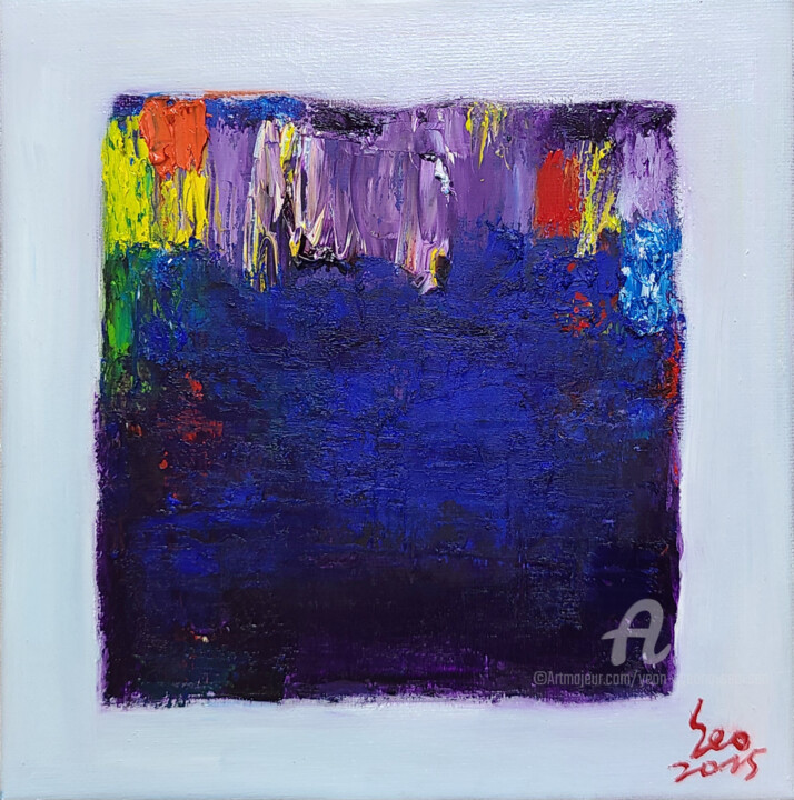 Schilderij getiteld "Silent Eruption of…" door Yeon-Gyeong Seo (Seo), Origineel Kunstwerk, Olie