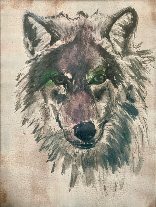 Wolf 2 印花与版画, 15.8x11.8 in