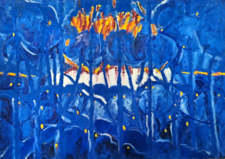 park lit 绘画, 31.5x45.3 in