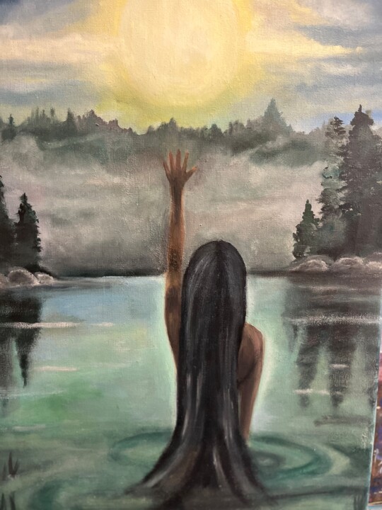 Вдохновение 绘画, 15.8x11.8 in