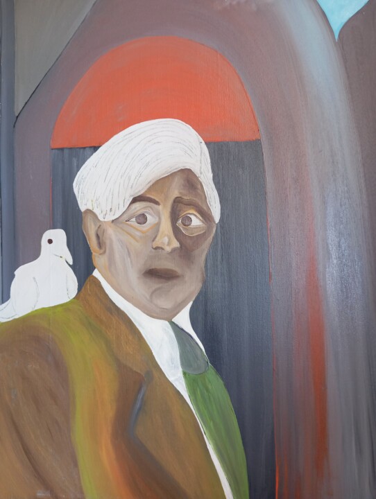 Peace please 绘画, 31.9x25.6 in