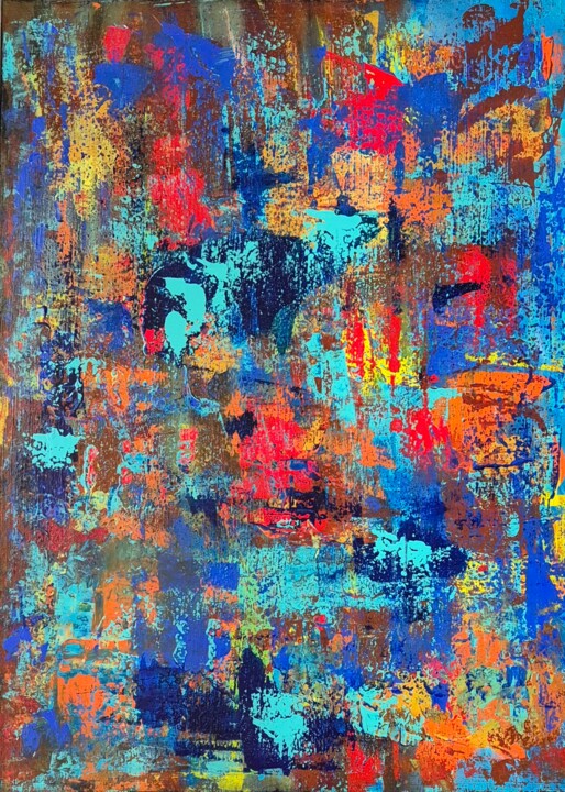 Fond Marin 绘画, 31.5x23.6 in