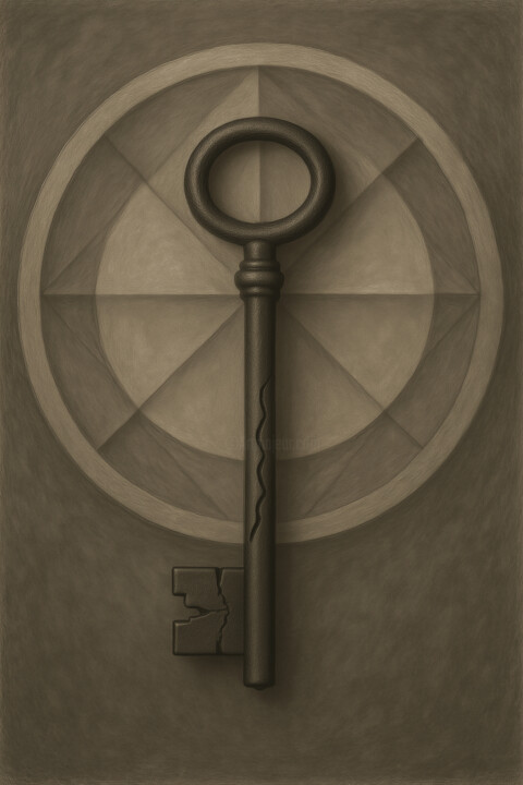 Digital Arts titled "The Inoperative Key" by Alberto Capitani, Original Artwork, AI generated image