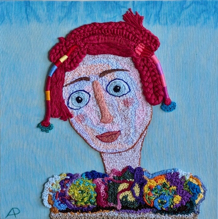 Isabeau 섬유 예술, 11.8x11.8 in