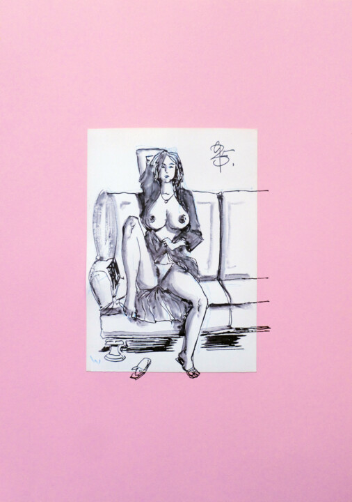 图画,  13.4x9.5 in 