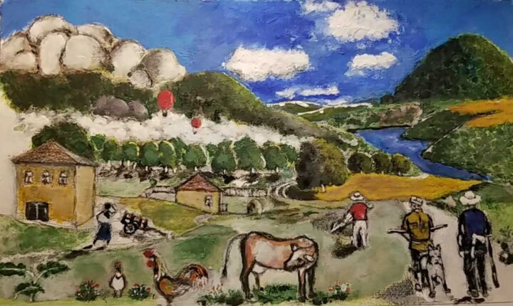 Pittura,  9,8x15,8 in 