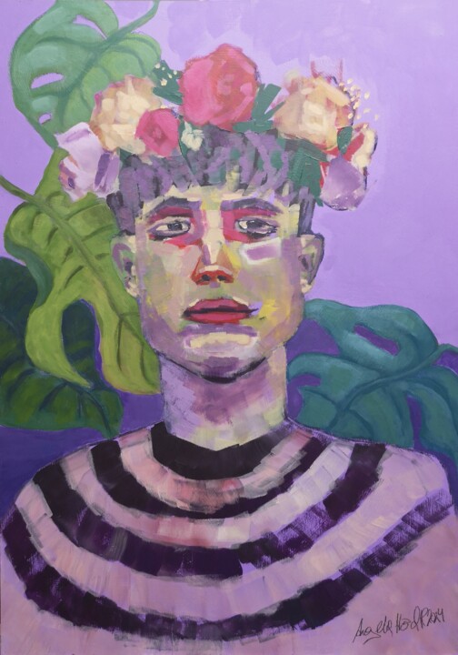 绘画,  23.4x16.5 in 