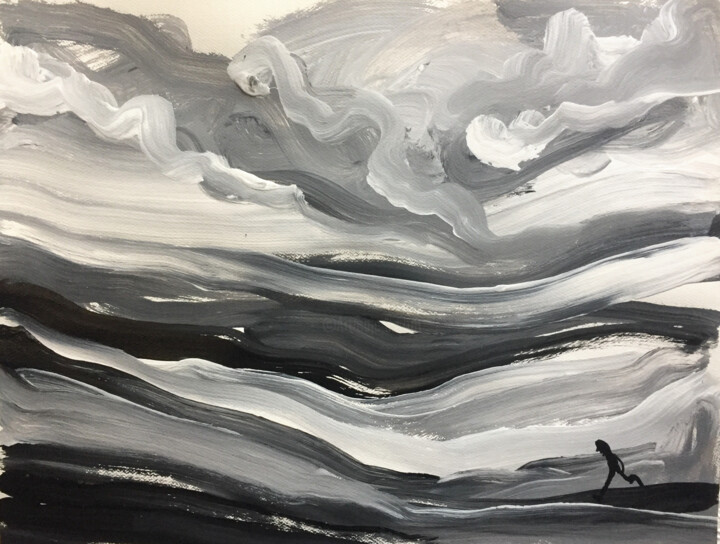 绘画,  19.7x25.6 in 